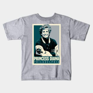 Princess Diana - Philadelphia Eagles Fan Kids T-Shirt